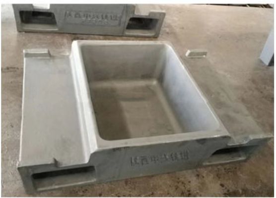 F1602 톱 Mold Dross Pan Casting 소형조각