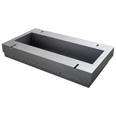 고온 애플리케이션을 위한 부식 저항 Cast Iron Ingot Mold 1500*1500*150 Dimensions